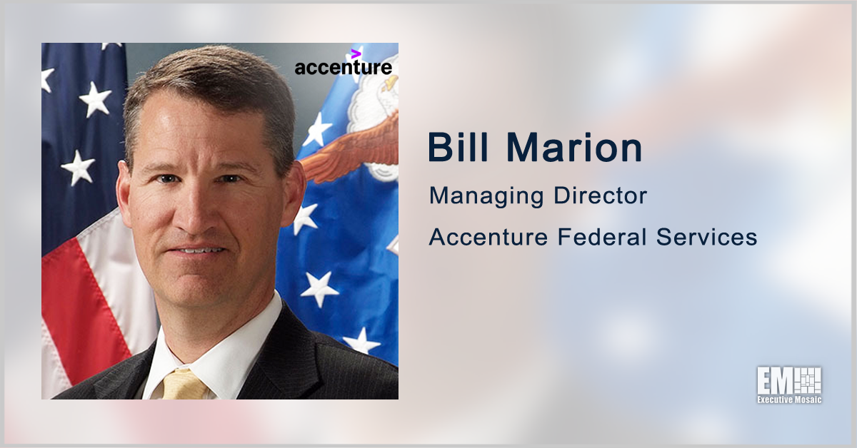 Accenture Federal Services Managing Director Bill Marion Moderates Expert Panel for Potomac Officers Club’s 2021 Navy Forum
