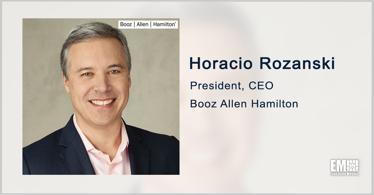 Booz Allen Reports 5.3% Revenue Growth for FY 2021; Horacio Rozanski Quoted