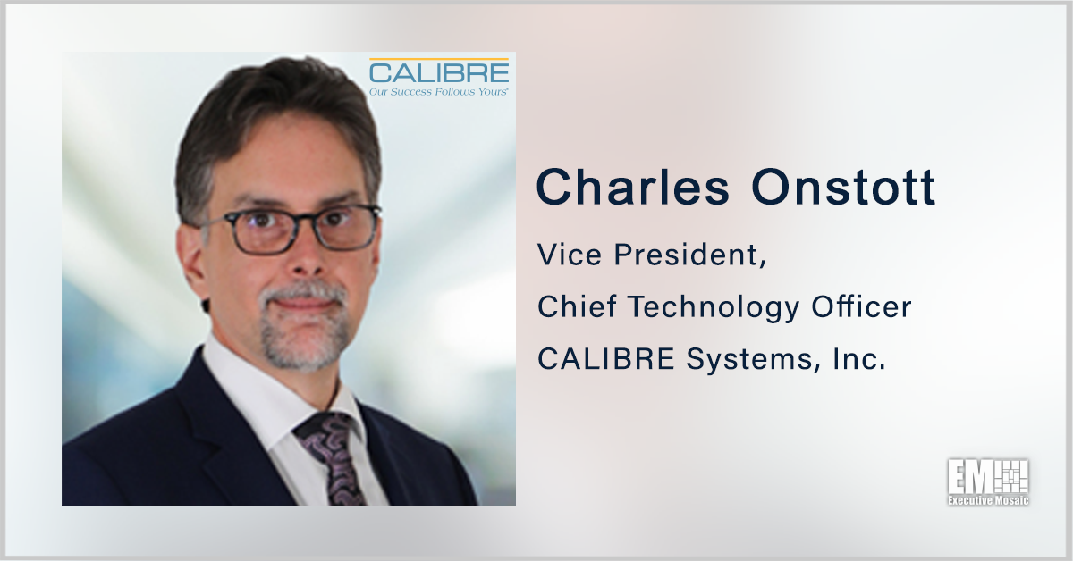 Charles Onstott Named Calibre VP, CTO