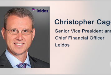 Christopher Cage to Succeed James Reagan as Leidos CFO; Roger Krone Quoted
