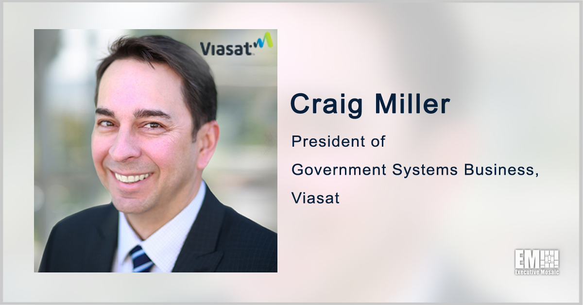 Craig Miller Promoted to Viasat Government Systems President