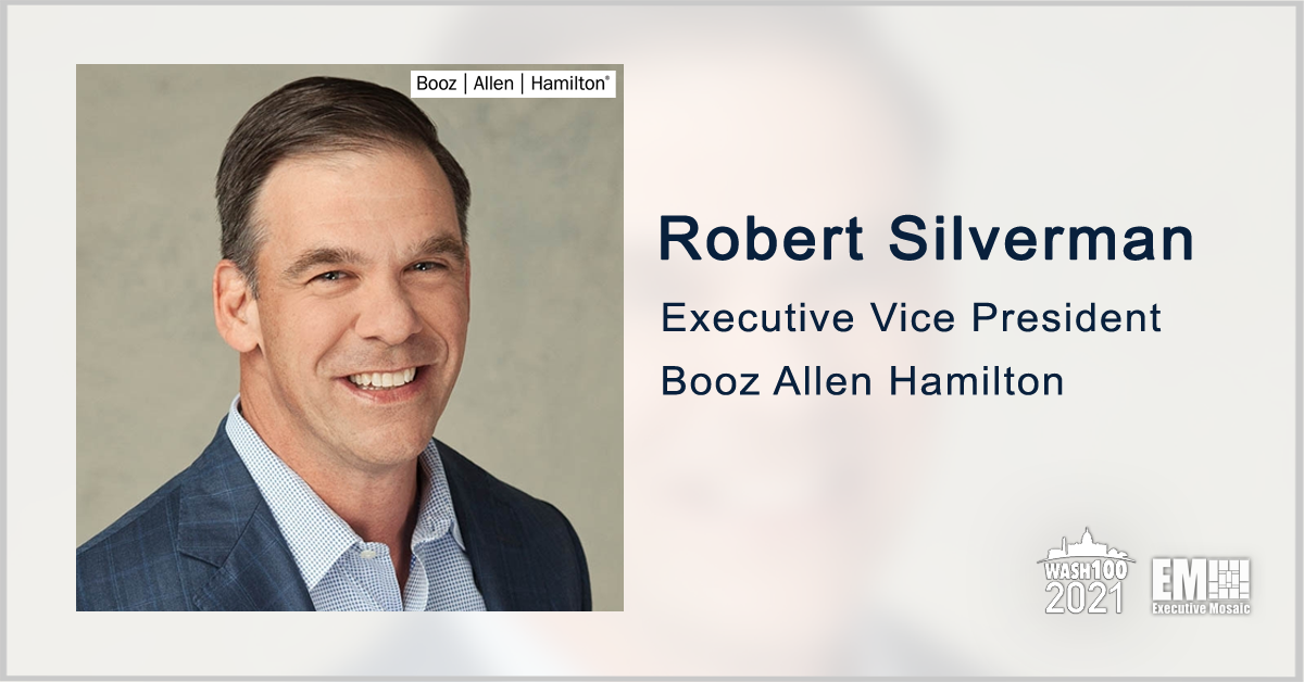 Executive Spotlight With Booz Allen EVP Robert Silverman