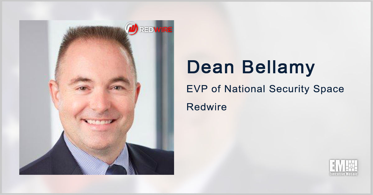 Former Peraton Exec Dean Bellamy Joins Redwire as National Security Space EVP