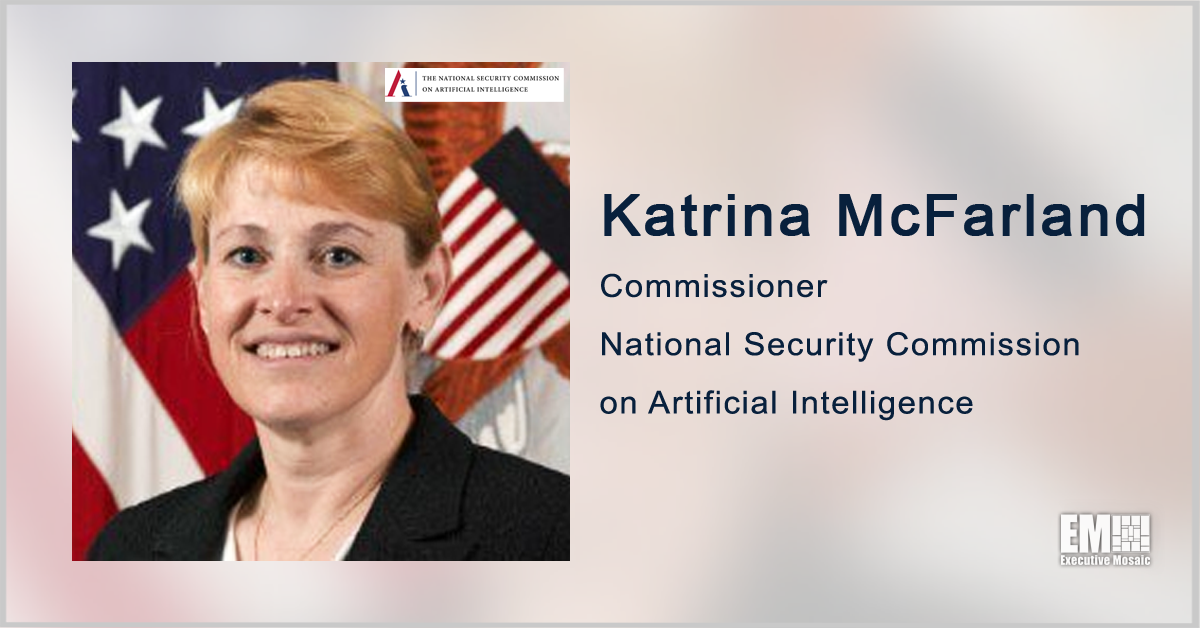GovCon Wire Events to Feature NSCAI’s Katrina McFarland as Keynote Speaker at AI: Innovation in National Security Forum on June 3rd
