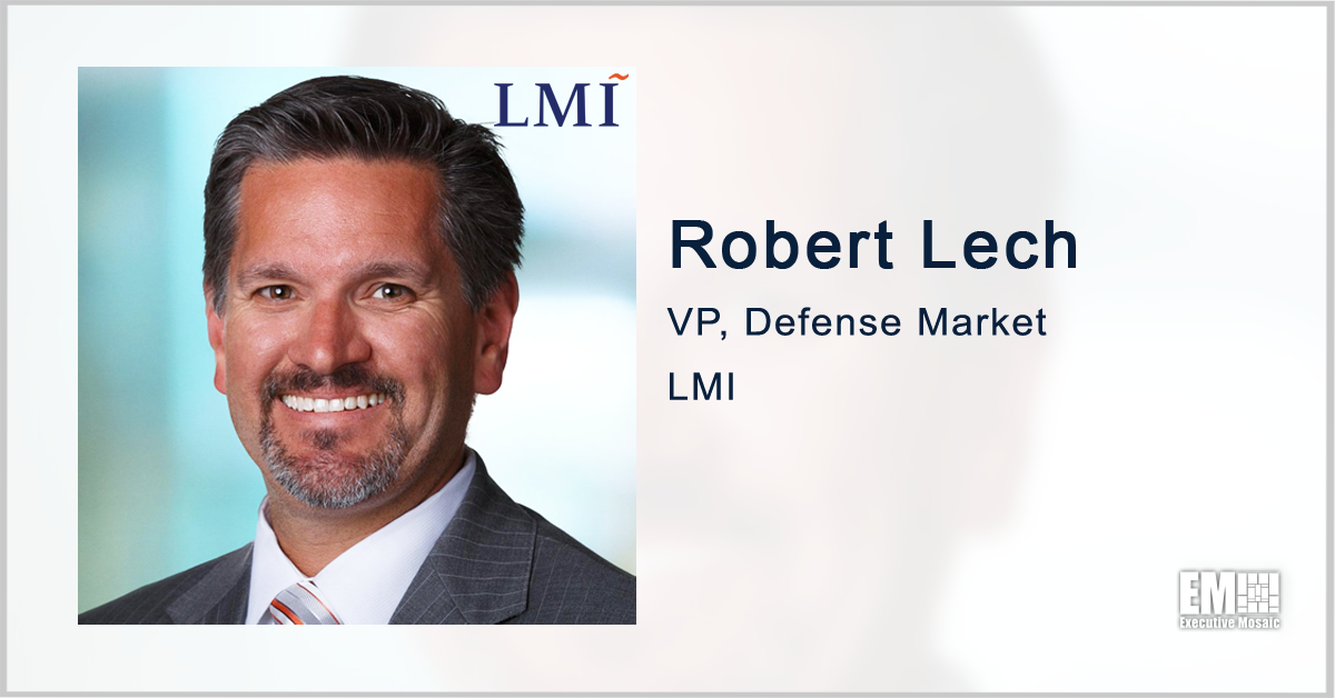 LMI Extends Marine Corps Logistics Support; Robert Lech Quoted