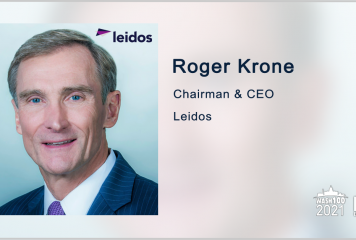 Leidos Wraps Up $380M Acquisition of Maritime Services Provider Gibbs & Cox; Roger Krone Quoted
