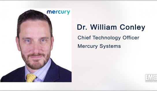 Mercury Introduces Open Architecture for Spectrum Processing; William Conley Quoted
