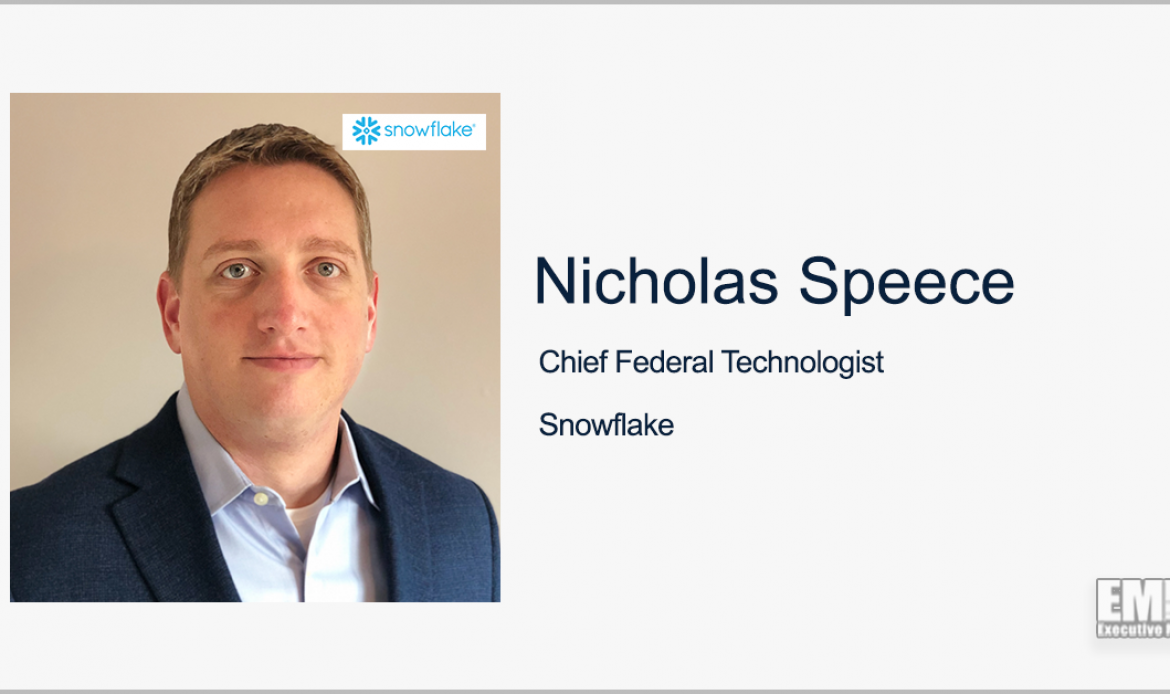Nicholas Speece, Vishal Kapur: Snowflake-Deloitte Team Seeks to Help Agencies Build AI-Driven, Cloud-Based Data Architecture