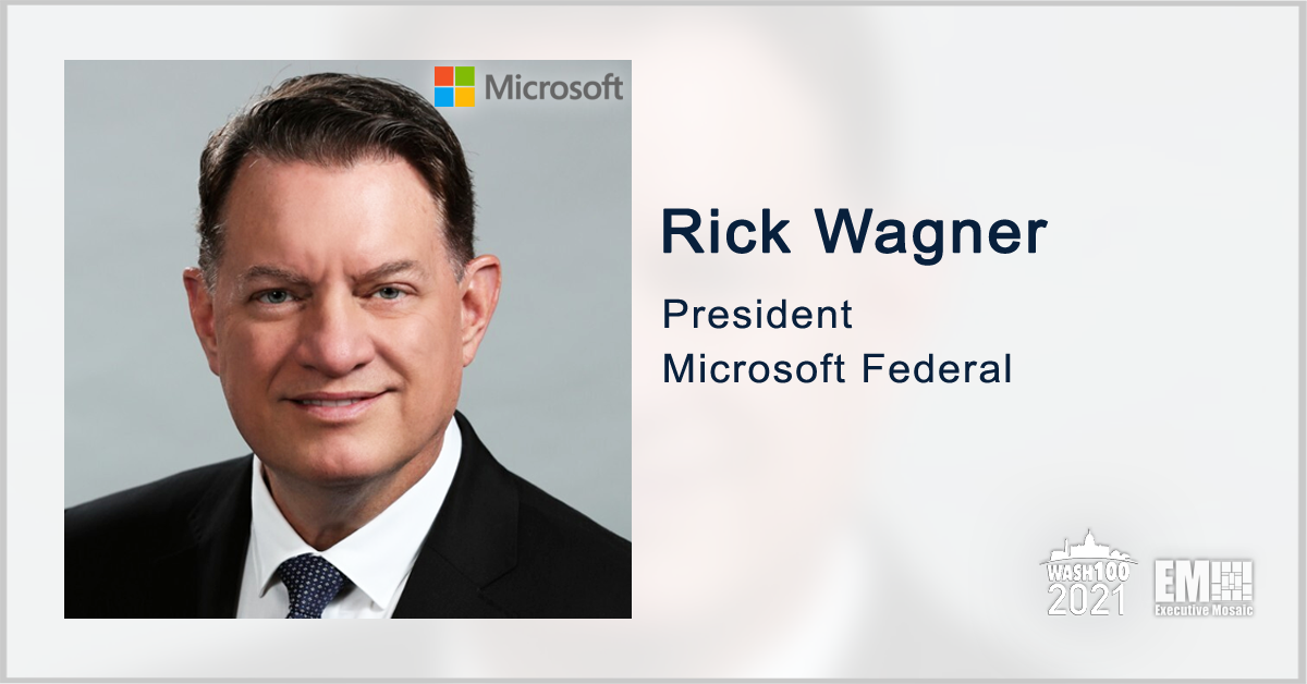 Rick Wagner: DOD’s Tactical Data Vision Drives Cloud Tech Product Development at Microsoft