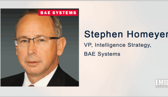 BAE’s Stephen Homeyer to Moderate AI Tech Transition Panel at GovCon Wire Event