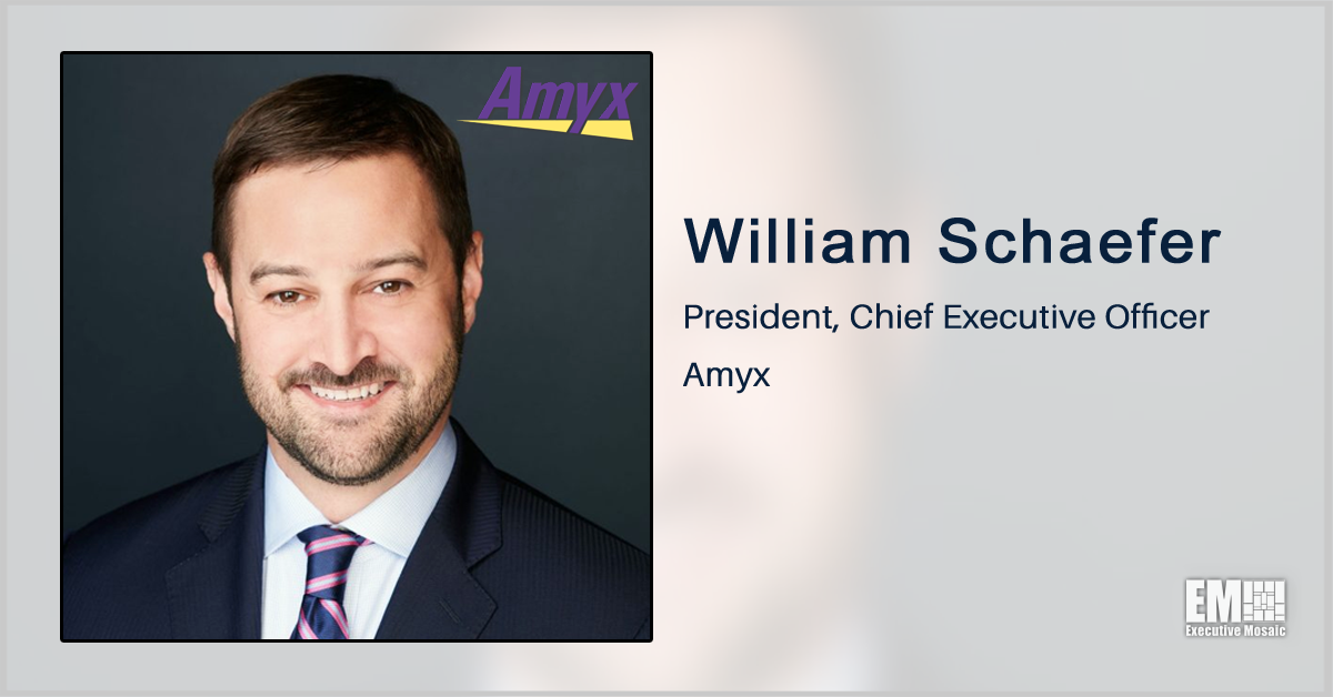 Amyx Receives DC Area Top Workplace Recognition; William Schaefer Quoted