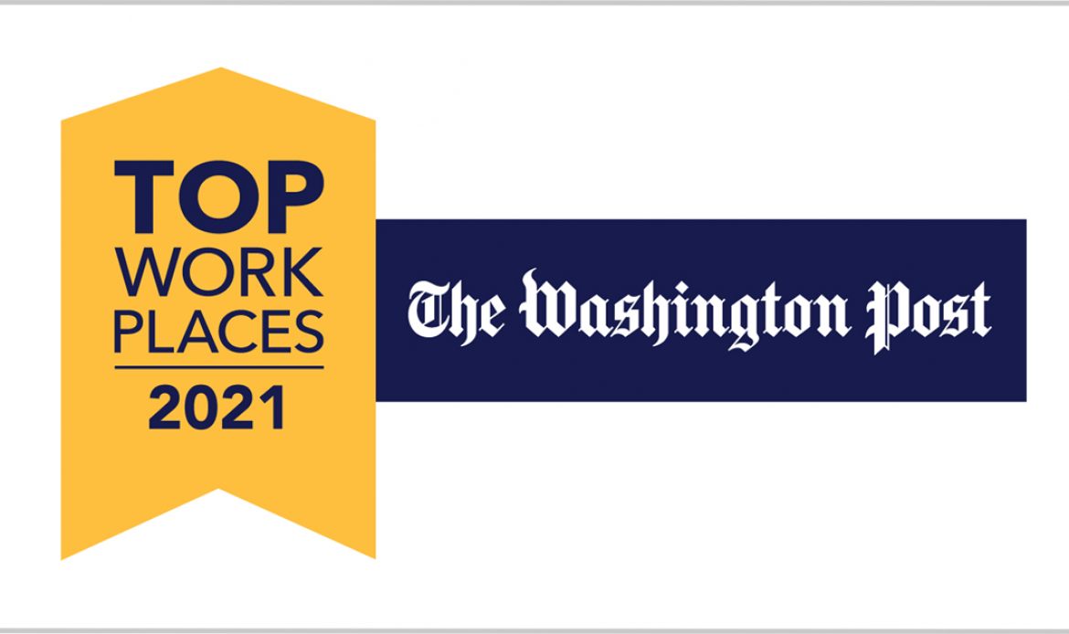 B&A Named Among The Washington Post’s 2021 Top Washington-Area Workplaces