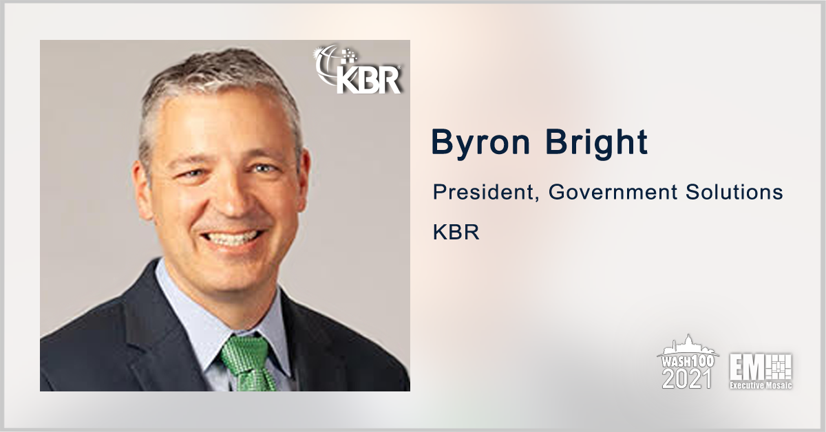 Byron Bright: KBR Lands Engineering Work With USAF’s 448th Supply Chain Management Wing