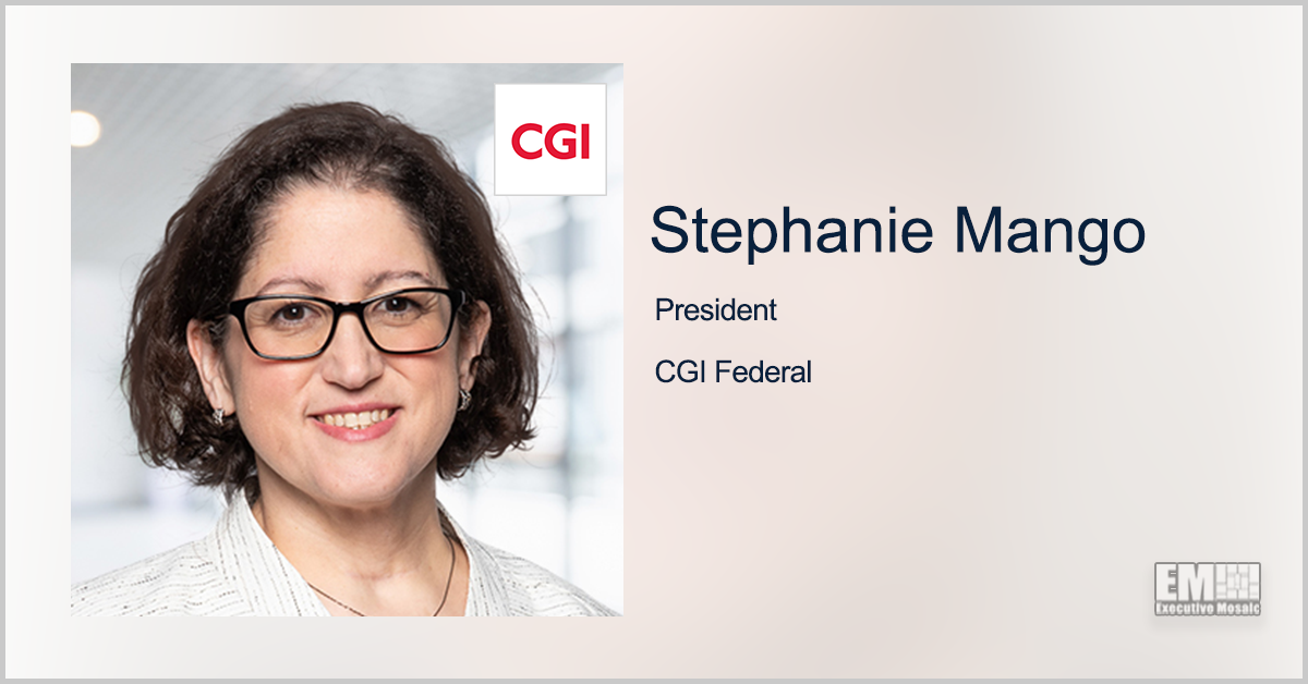 Executive Spotlight With CGI Federal President Stephanie Mango