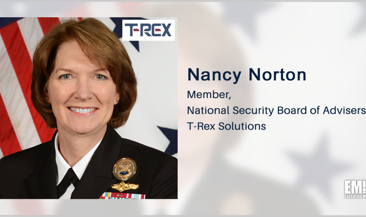 Former DISA Head Nancy Norton Joins T-Rex National Security Advisory Board