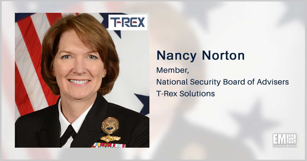 Former DISA Head Nancy Norton Joins T-Rex National Security Advisory Board