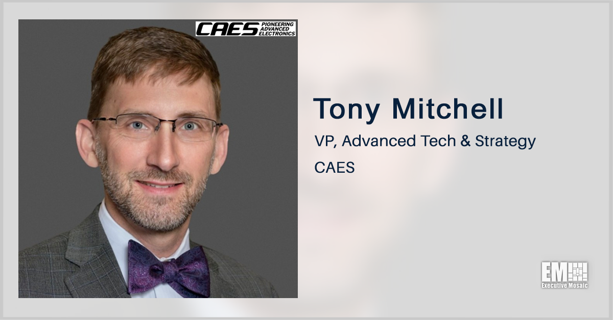 Former Dynetics Exec Tony Mitchell Joins CAES as Advanced Technology, Strategy VP