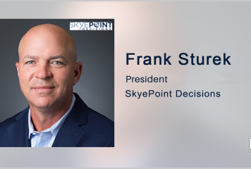 Frank Sturek Promoted to SkyePoint Decisions President