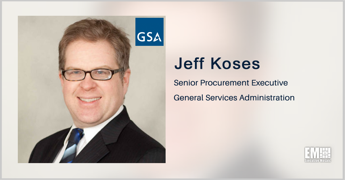 GSA Eyes Consumption-Based Approach to Cloud Procurement; Jeff Koses Quoted