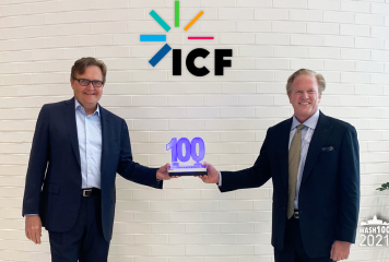 ICF CEO John Wasson Receives Second Consecutive Wash100 Award From Executive Mosaic CEO Jim Garrettson