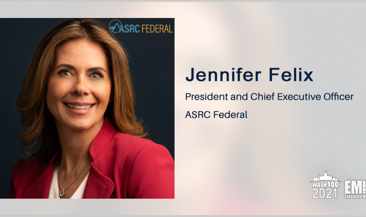 Jennifer Felix: ASRC Federal to Help Manage NOAA Satellite Systems