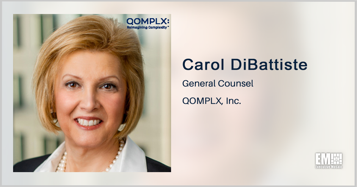 Lawyer Carol DiBattiste Named General Counsel of Analytics Tech Maker QOMPLX