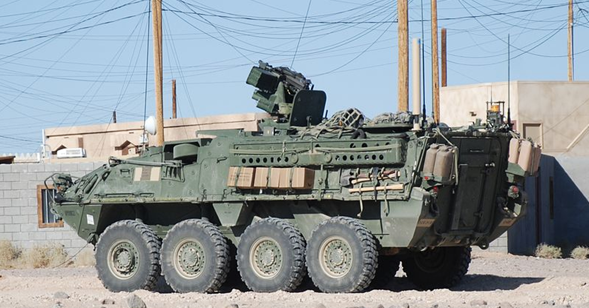 Oshkosh Defense Wins $943M Army Contract for Stryker Weapon System Support