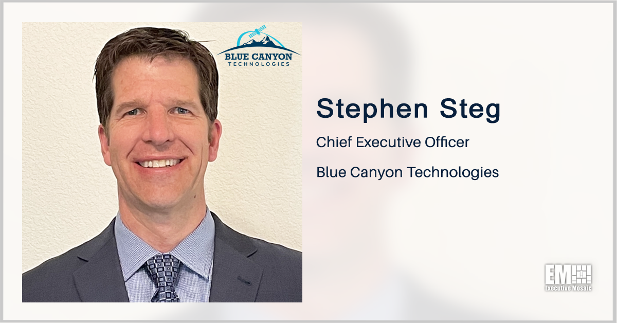 Stephen Steg Promoted to CEO of Raytheon’s Blue Canyon Subsidiary; Roy Azevedo Quoted