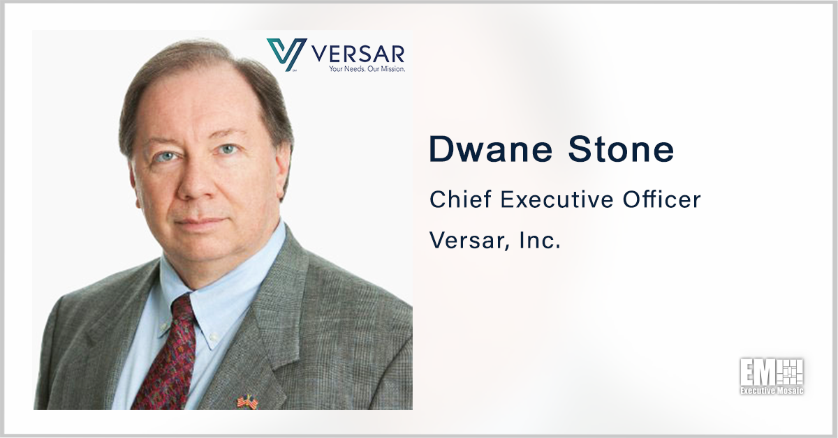 Versar Acquires BayFirst Solutions in Government Service Market Push; Dwane Stone Quoted