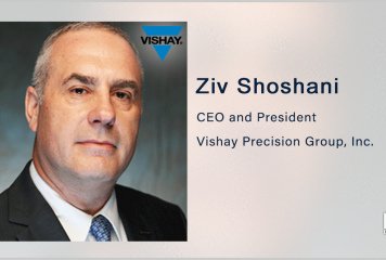 Ziv Shoshani: Vishay Precision Group Adds Safety Testing Platform With DTS Acquisition