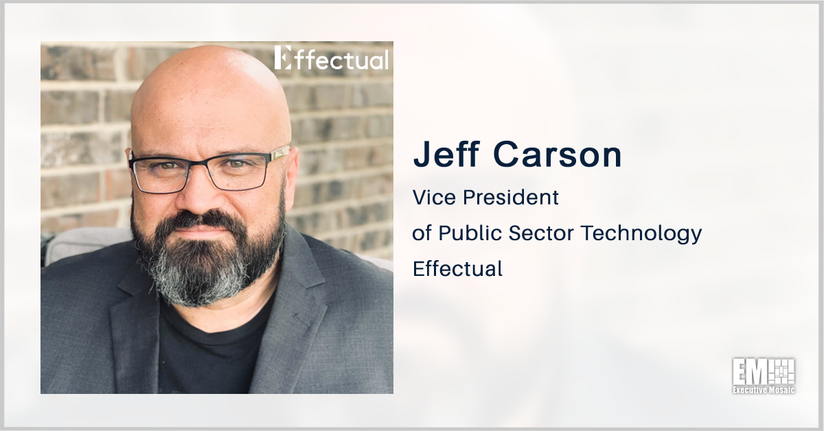 Jeff Carson Named Effectual Public Sector Tech VP