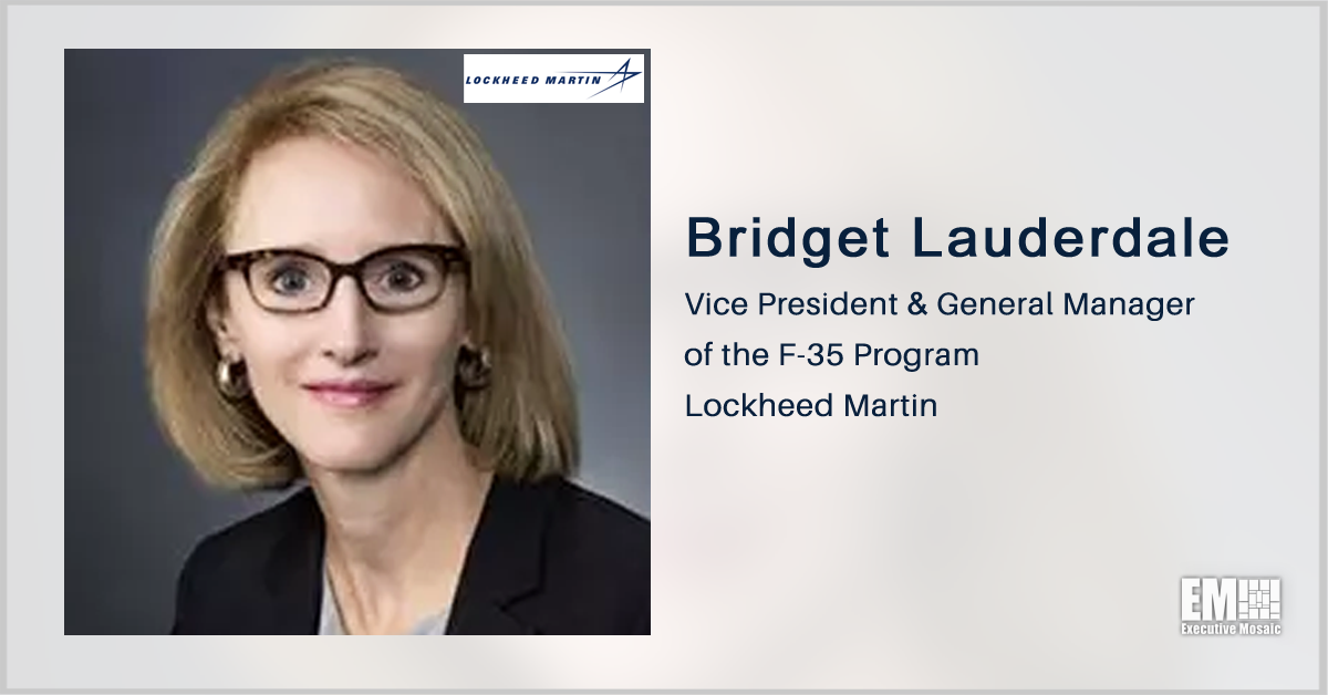 Bridget Lauderdale: Lockheed F-35 Selected by Switzerland