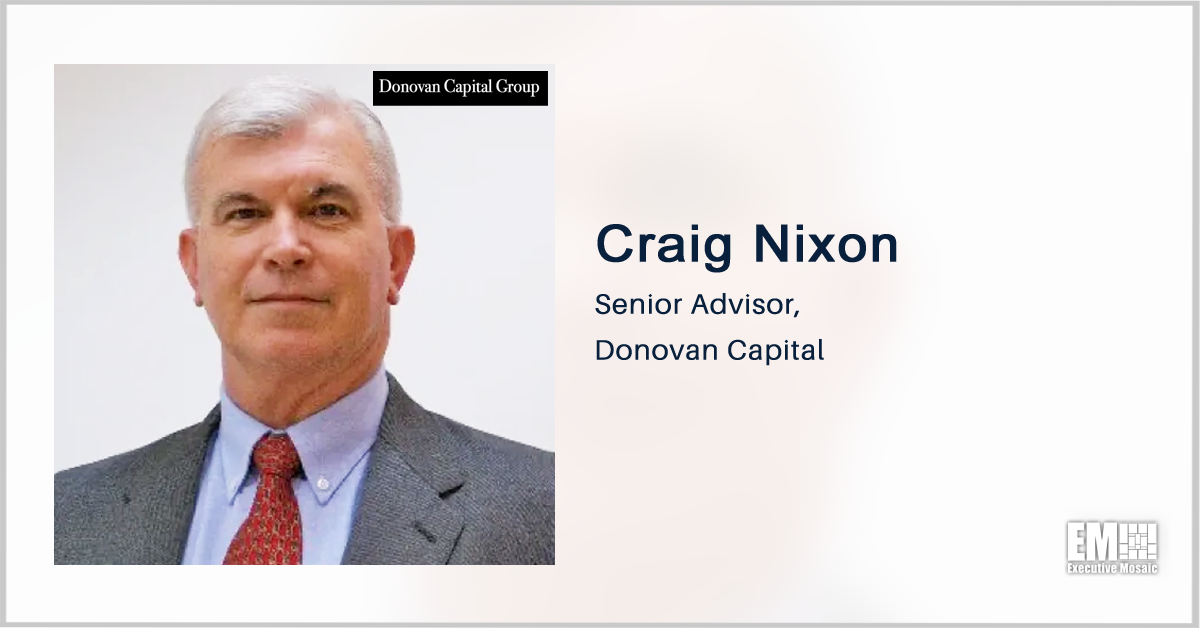 Former Constellis CEO Craig Nixon Joins Donovan Capital’s Advisory Team