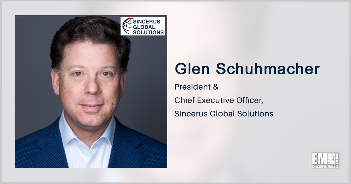 Glen Schuhmacher Promoted to Sincerus Global Solutions CEO