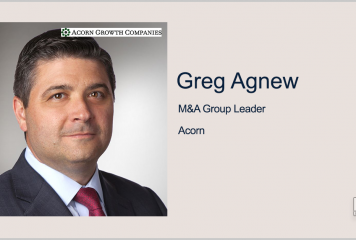 Greg Agnew to Head Acorn M&A Group, Washington DC Operations
