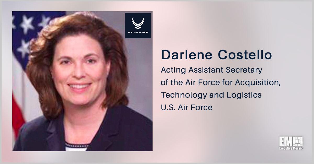 In Case You Missed: Potomac Officers Club Hosts 2021 Air Force Acquisition Forum; Featuring Darlene Costello as Keynote Speaker