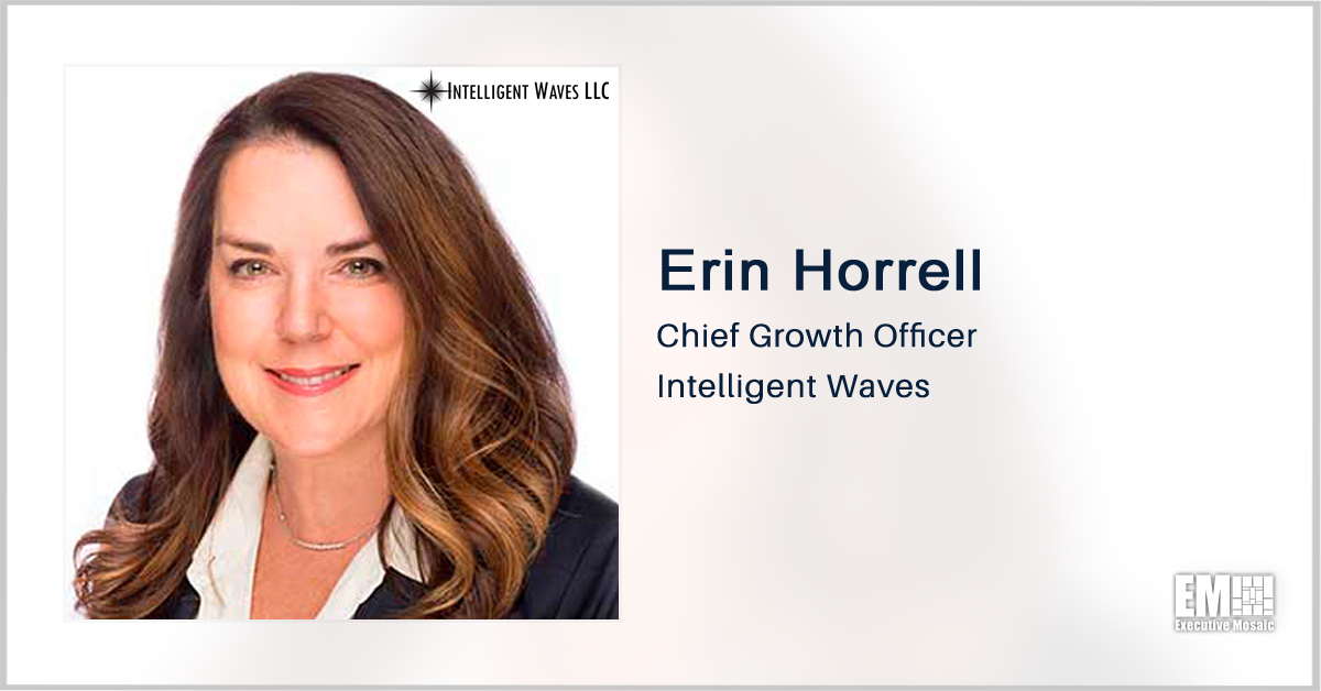 Intelligent Waves Receives Task Orders Under 3 Government Contracts; Erin Horrell Quoted