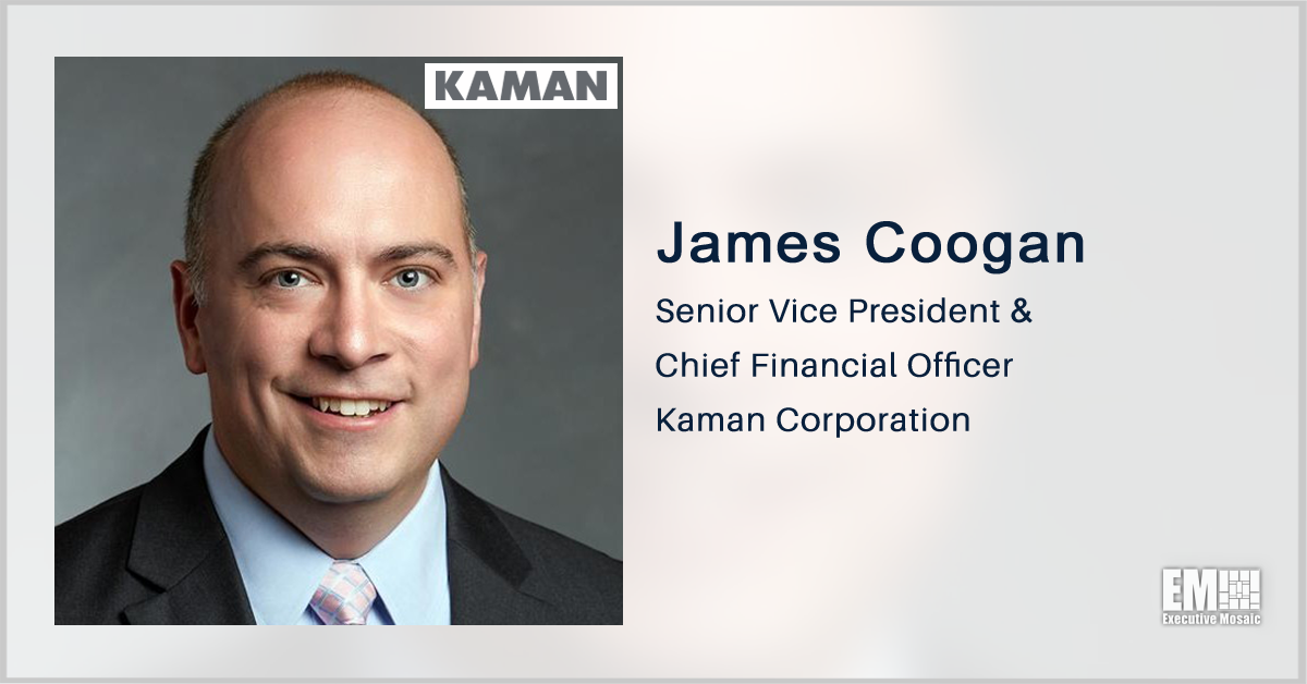 James Coogan Succeeds Robert Starr as Kaman’s Chief Financial Officer