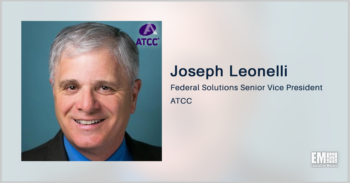 Joseph Leonelli Named ATCC Federal Business SVP