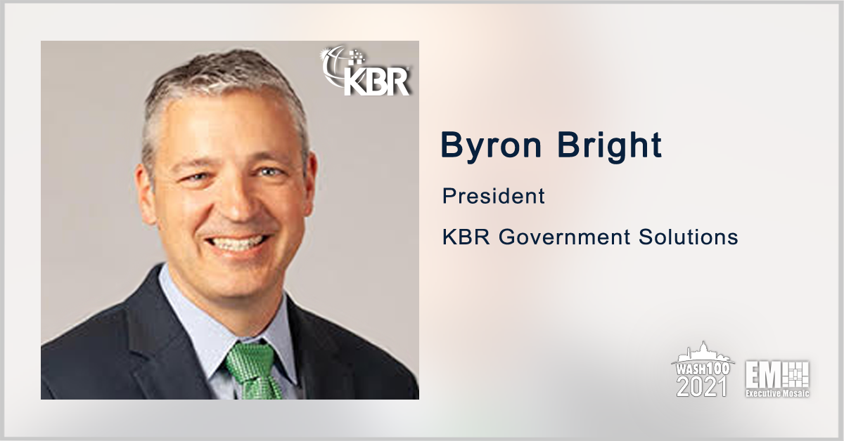 KBR Awarded NATO Missile System Support Contract; Byron Bright Quoted
