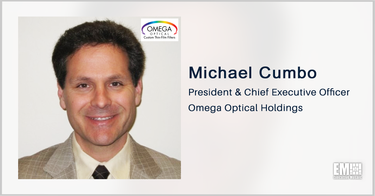 Omega Expands Precision Optics Portfolio With Spectral Systems Acquisition; Michael Cumbo Quoted
