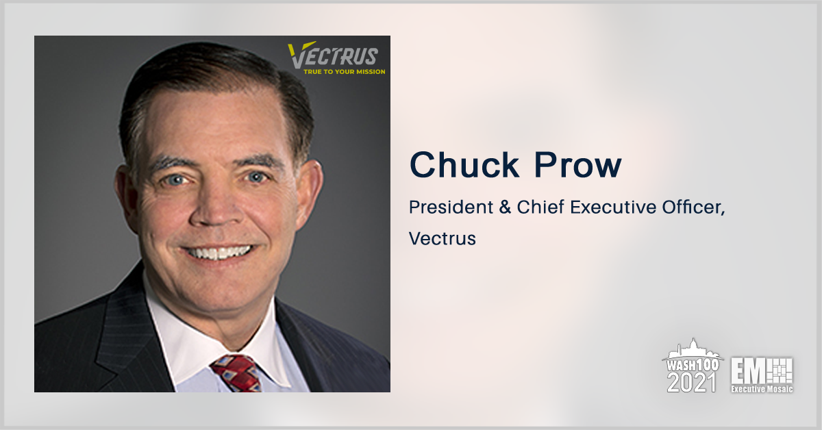 President, CEO Chuck Prow Leads Company Acquisition, Growth & Innovation to Drive Vectrus Into an Even More Dynamic Future