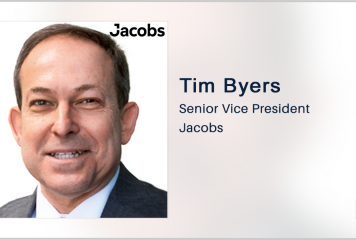 Tim Byers: Jacobs to Support USAF B-21 Program Under Army Services Contract