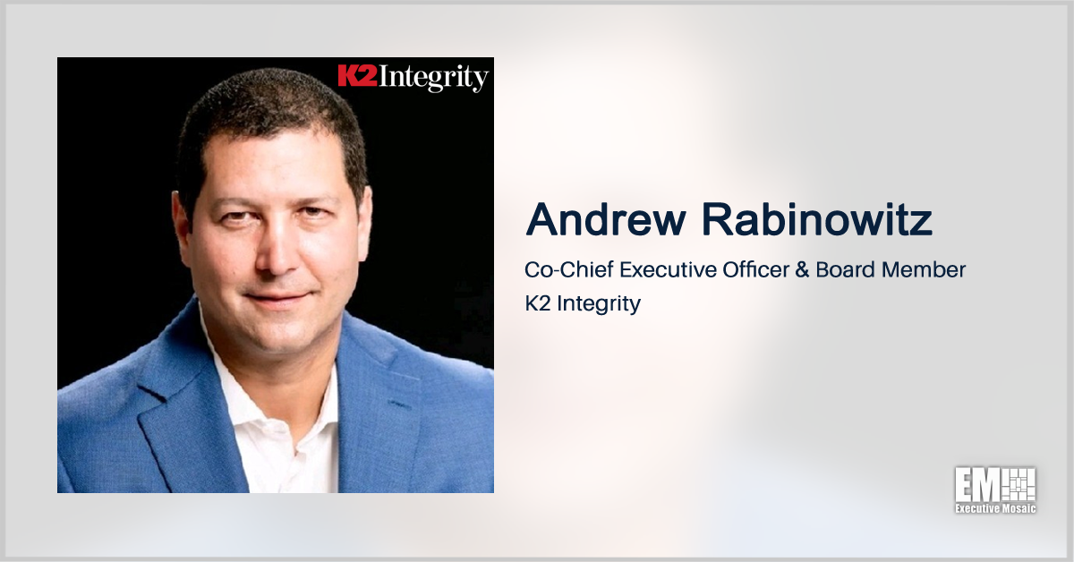 Andrew Rabinowitz Named K2 Integrity Co-CEO; Jeremy Kroll Quoted
