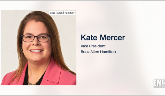Booz Allen’s Kate Mercer to Lead JADC2 Panel Discussion for Potomac Officers Club