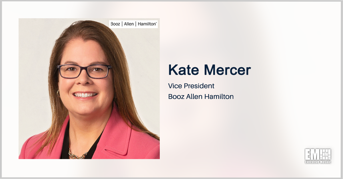Booz Allen’s Kate Mercer to Lead JADC2 Panel Discussion for Potomac Officers Club