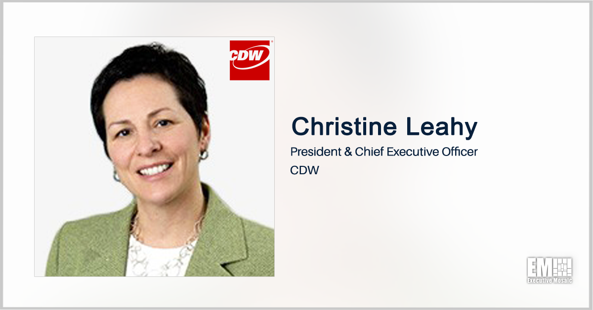 CDW Acquires Cybersecurity Firm Focal Point Data Risk; Christine Leahy Quoted