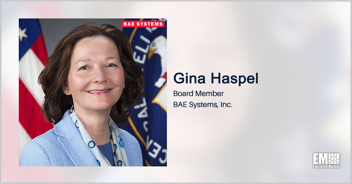 Gina Haspel, Stephen Wilson Named to BAE US Board