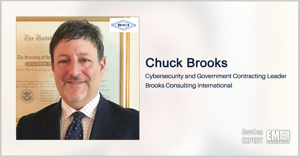 GovCon Expert Chuck Brooks: Welcoming the New Joint Cyber Defense Collaborative