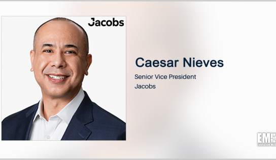 Jacobs Receives $235M Army Intell Support Order; Caesar Nieves Quoted